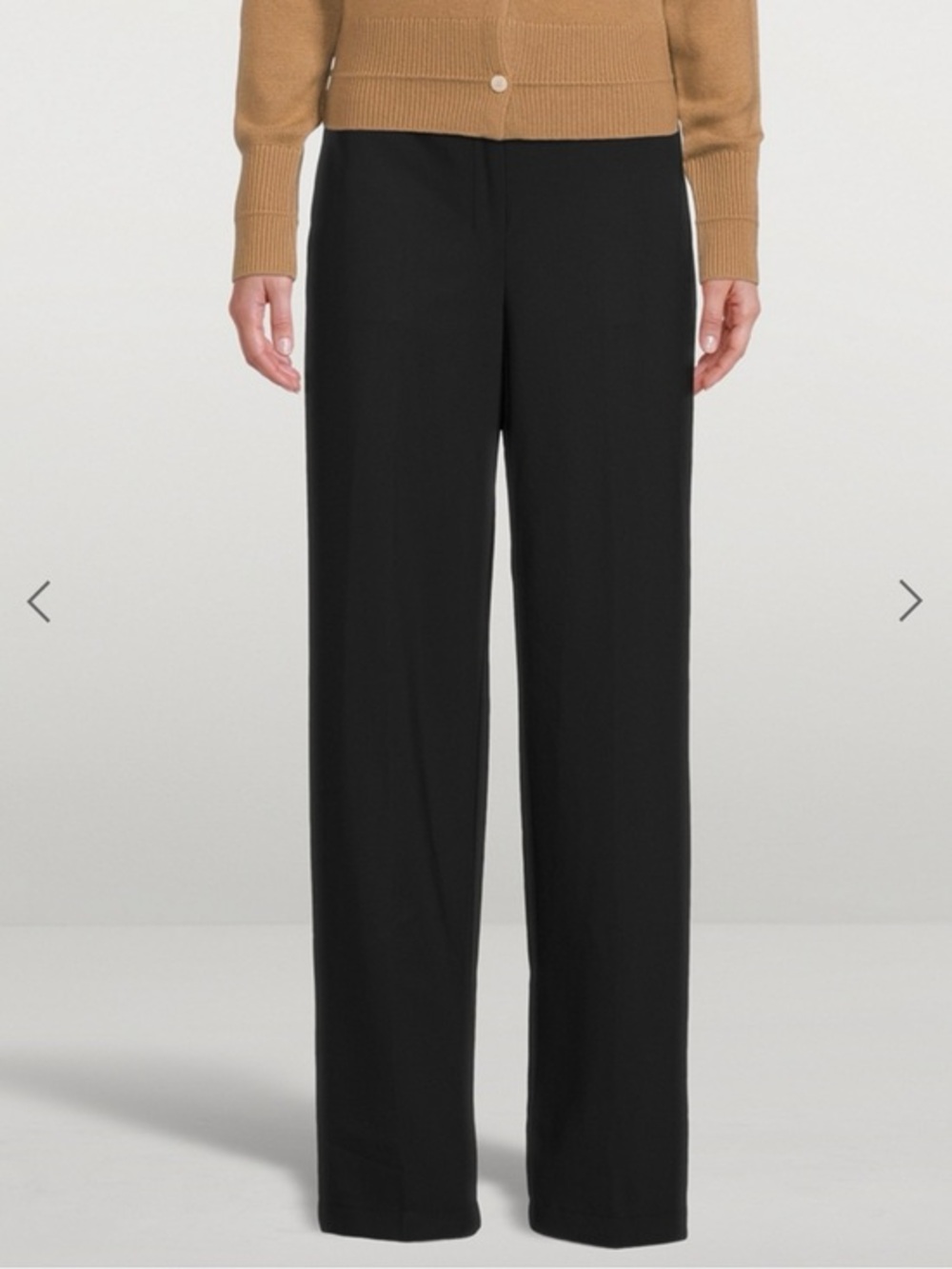 Theory High Waisted Pant Precision Ponte Black Size 0
